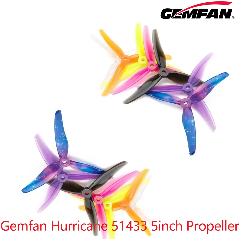 12 пар пропеллеров Gemfan Hurr – обзор и цена Drone Propeller